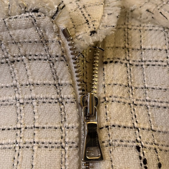 NWT Ann Taylor Fringe Tweed Long Sleeve Jacket/Blazer, Size 00 - Picture 9 of 11